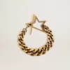 Armband van antiek goudkleurig ketting met stervormige sluiting