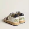 Ball Star in nappa met bruine nubuck ster en nappa hielstuk