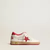 Ball Star Junior in nappa met rode leren ster en hielstuk