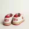 Ball Star Junior in nappa met rode leren ster en hielstuk