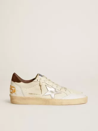 Ball Star LTD in nappa met metallic leren ster en suède hielstuk