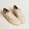 Ball Star LTD in nappa met metallic leren ster en suède hielstuk