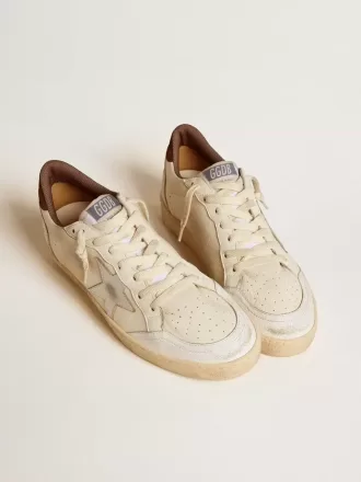 Ball Star LTD in nappa met metallic leren ster en suède hielstuk