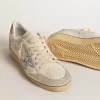 Ball Star LTD met glitterster en roze suède hielstuk