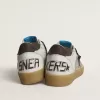 Ball Star LTD met ster van folie-craqueléleer en bruine leren hielband