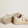 Ball Star LTD van leer en suède met suède ster en hielstuk