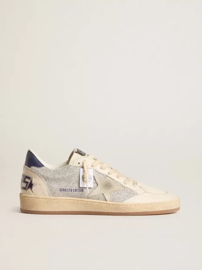 Ball Star LTD voor dames in Swarovski-kristallen en leer met goudgelamineerde ster