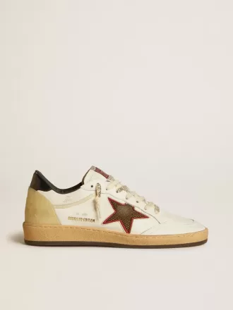 Ball Star LTD voor dames met mesh ster en middernachtblauwe leren hiellip