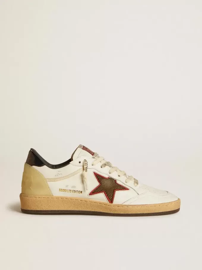 Ball Star LTD voor dames met mesh ster en middernachtblauwe leren hiellip