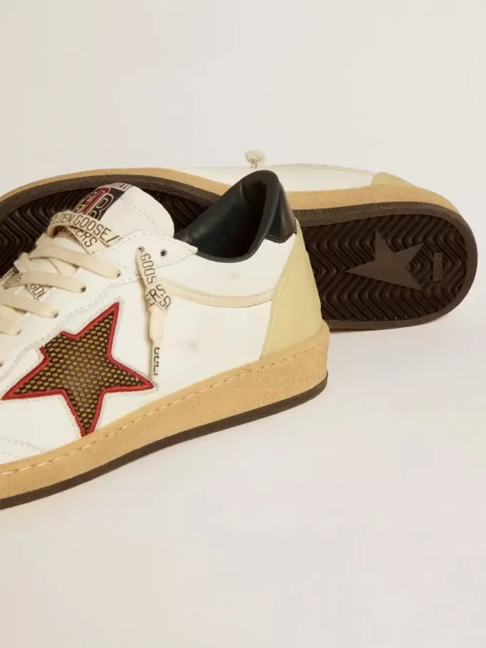 Ball Star LTD voor dames met mesh ster en middernachtblauwe leren hiellip