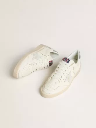 Ball Star LTD voor dames met patchworkster en metallic leren hielstuk