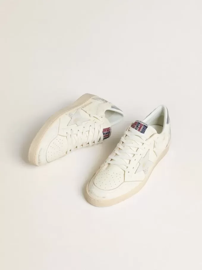 Ball Star LTD voor dames met patchworkster en metallic leren hielstuk