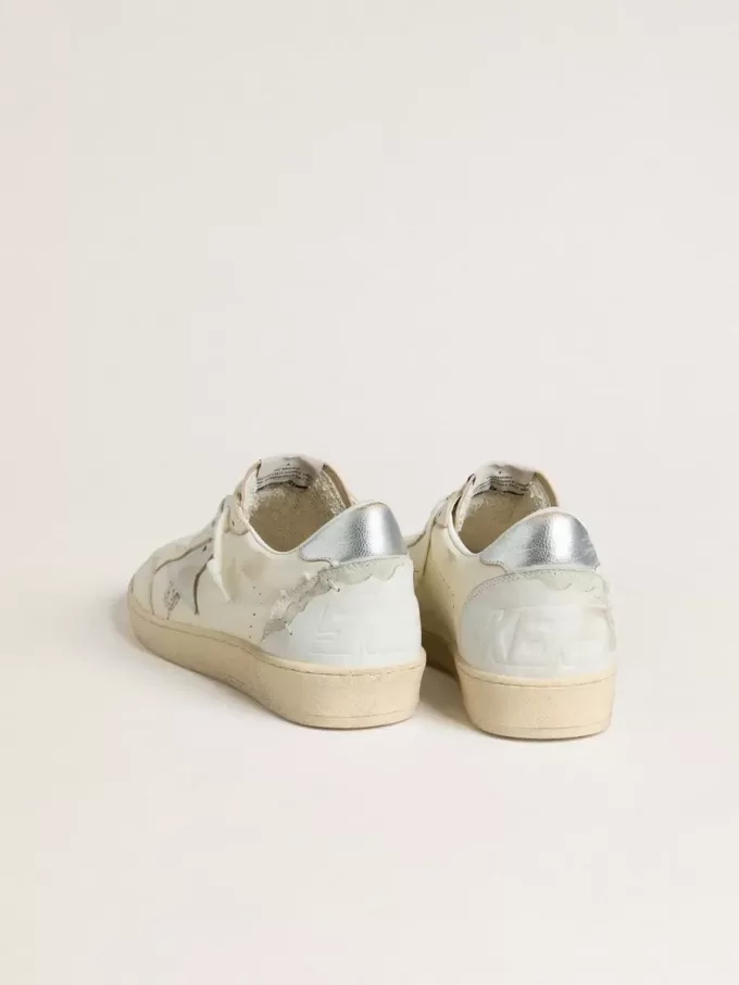 Ball Star LTD voor dames met patchworkster en metallic leren hielstuk