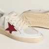 Ball Star LTD voor dames met rode leren ster en roze glitter hielbandje