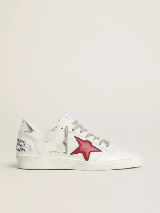 Ball Star LTD voor dames met rode ster en zilveren hielbandje