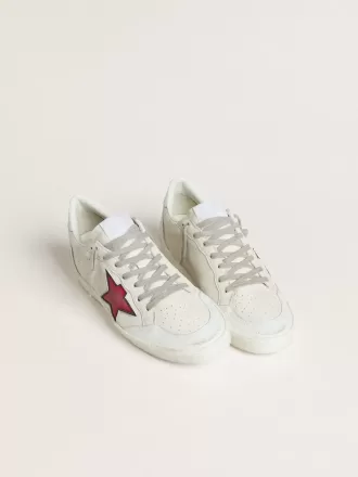 Ball Star LTD voor dames met rode ster en zilveren hielbandje