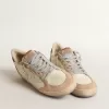 Ball Star LTD voor dames met witte ster en bordeauxrode leren hiellip