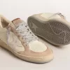 Ball Star LTD voor dames met witte ster en bordeauxrode leren hiellip