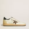 Ball Star LTD voor heren met mesh ster en middernachtblauwe leren hiellip