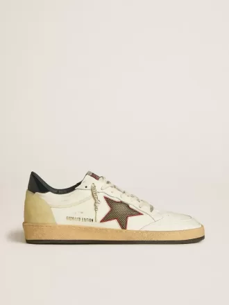 Ball Star LTD voor heren met mesh ster en middernachtblauwe leren hiellip