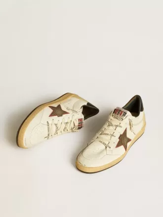 Ball Star LTD voor heren met mesh ster en middernachtblauwe leren hiellip