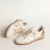Ball Star met metallic leren ster en glitter hielstuk