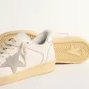 Ball Star met suède ster en metallic leren hielstuk