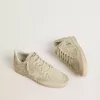 Ball Star van suède met Swarovski-kristallen en parels en leren ster