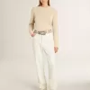 Ball Star voor dames in beige suède met witte leren ster en hielstuk