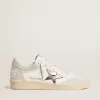 Ball Star voor dames met metallic leren ster en glanzende leren hielband