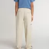 Beige chino broek voor kinderen met veelkleurige spatten