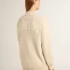 Beige damesvest met ‘Golden’-opschrift op de achterkant