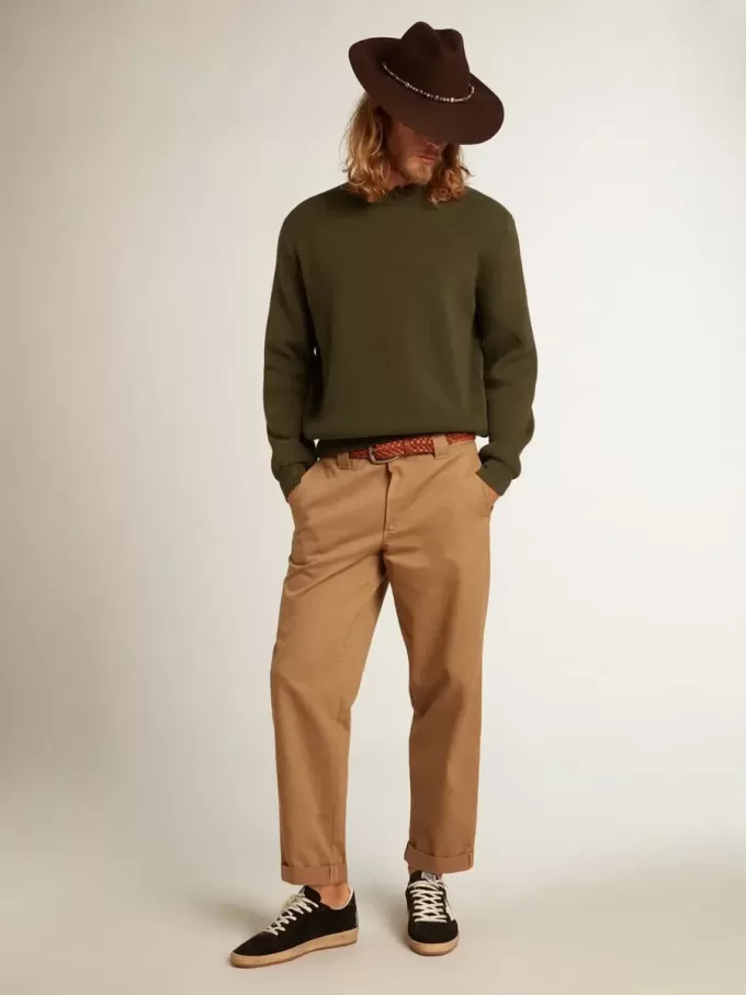 Beige kaki Golden Collection chino