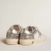 Bio-based May Teen in glitter met zilveren ster en hielstuk
