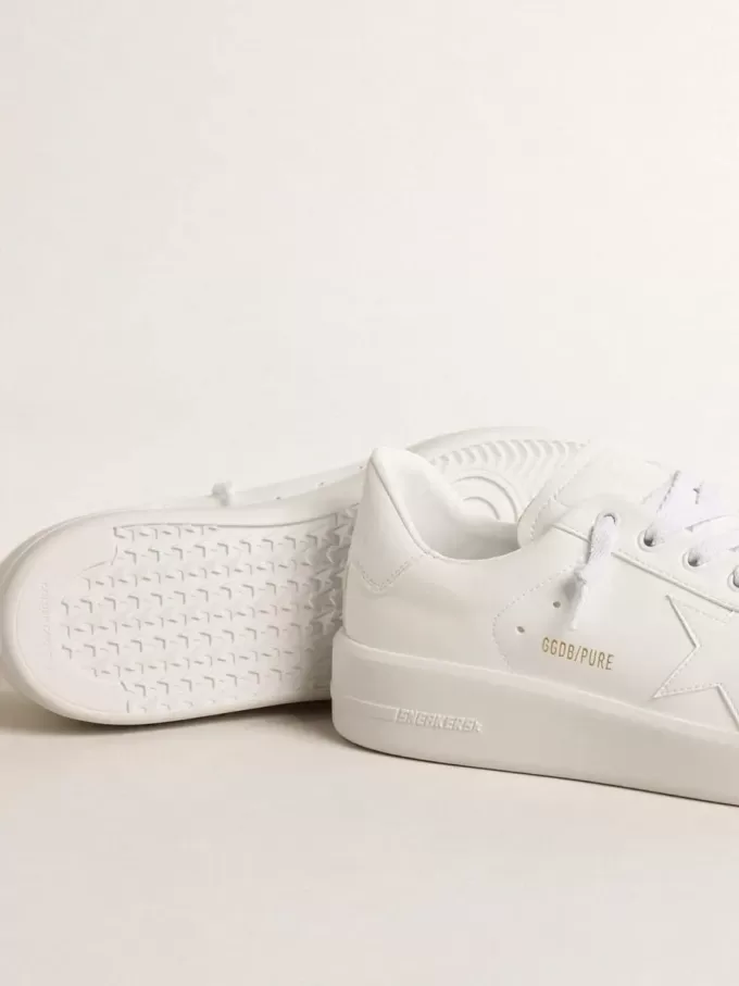 Bio-based Purestar voor dames met witte ster en hielbandje