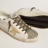 Bio-based Super-Star voor dames met platina glitter tong