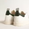 Biologisch Starter-model met groene leren hiellip