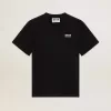 Black Star Collection T-shirt met contrasterend wit logo en ster