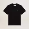 Black Star Collection T-shirt met ton sur ton ster op de voorkant