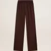 Bruine joggingbroek voor dames