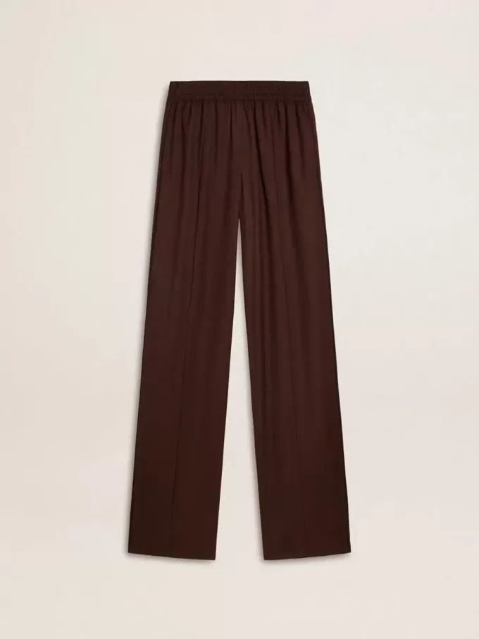 Bruine joggingbroek voor dames
