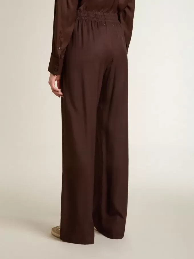Bruine joggingbroek voor dames