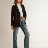 Cropped flared jeans voor dames met medium wash
