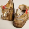 Dad-Star voor dames, goud met witte ster