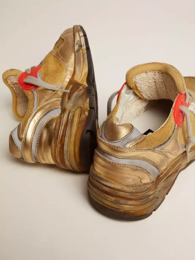 Dad-Star voor dames, goud met witte ster