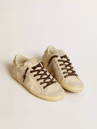 Dames Super-Star LTD van canvas met TPU-ster en leren hielstuk