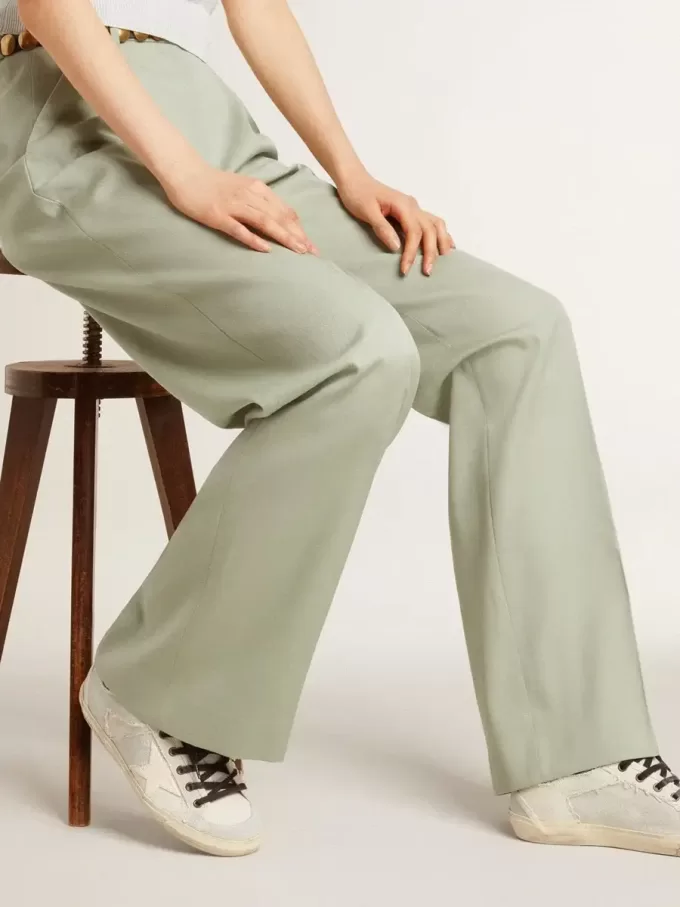 Dames Super-Star LTD van canvas met TPU-ster en leren hielstuk