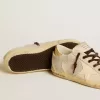 Dames Super-Star LTD van canvas met TPU-ster en leren hielstuk