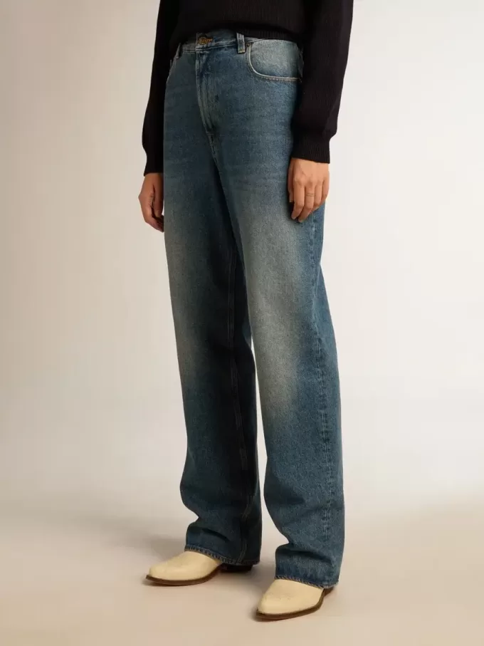 Damesjeans met medium wassing