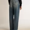 Damesjeans met medium wassing
